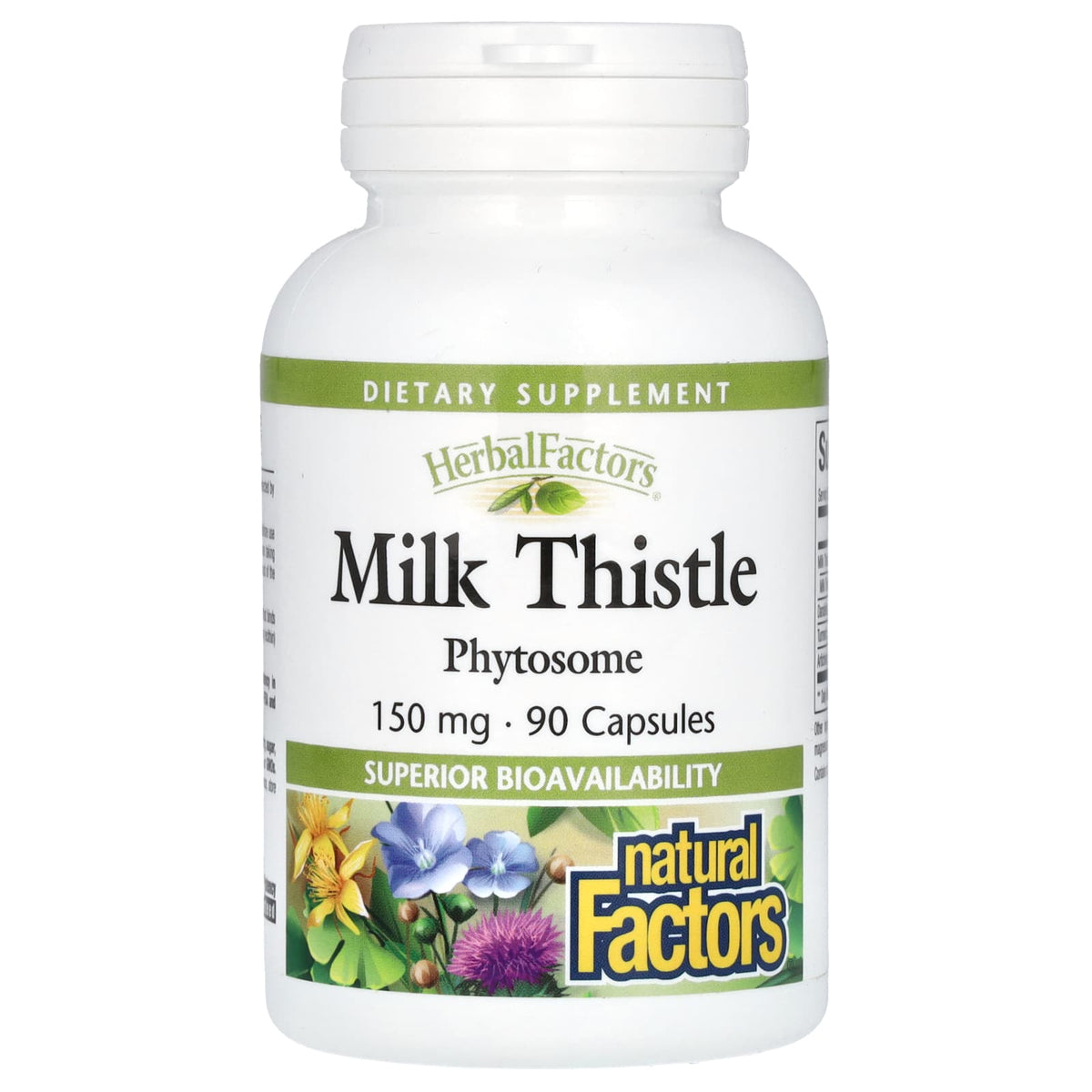 Natural Factors Milk Thistle Phytosome 150 mg 90 Capsules