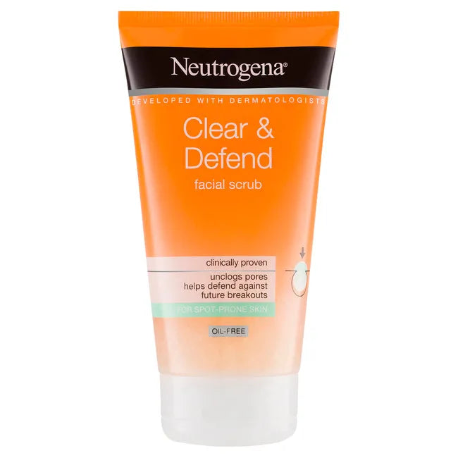 Neutrogena - Clear & Defend Daily Scrub - GOLDFARMACI