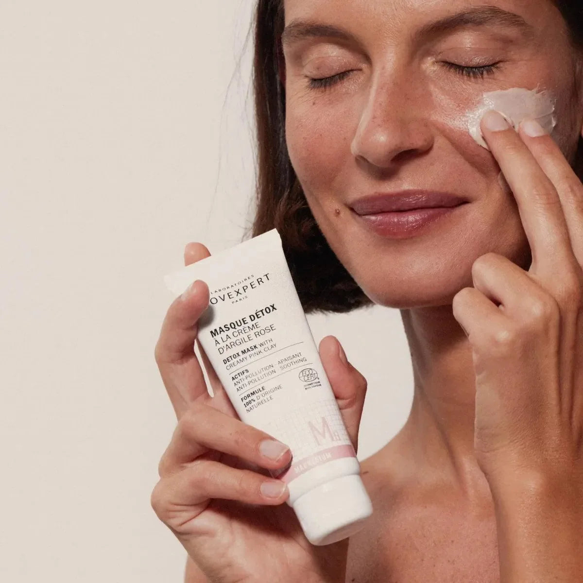Novexpert - Detox Mask with Creamy Pink Clay - GOLDFARMACI