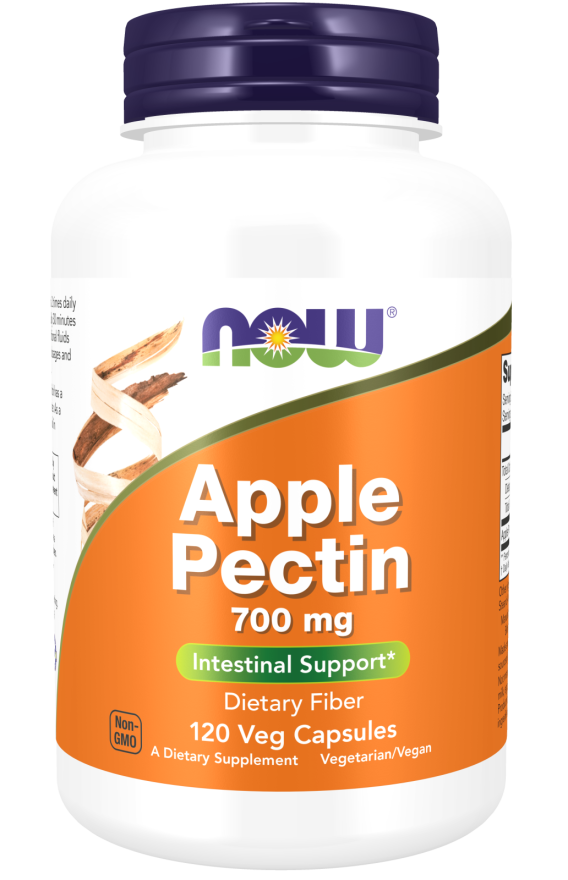 NOW Apple Pectin 700 mg 120 Veg Capsules