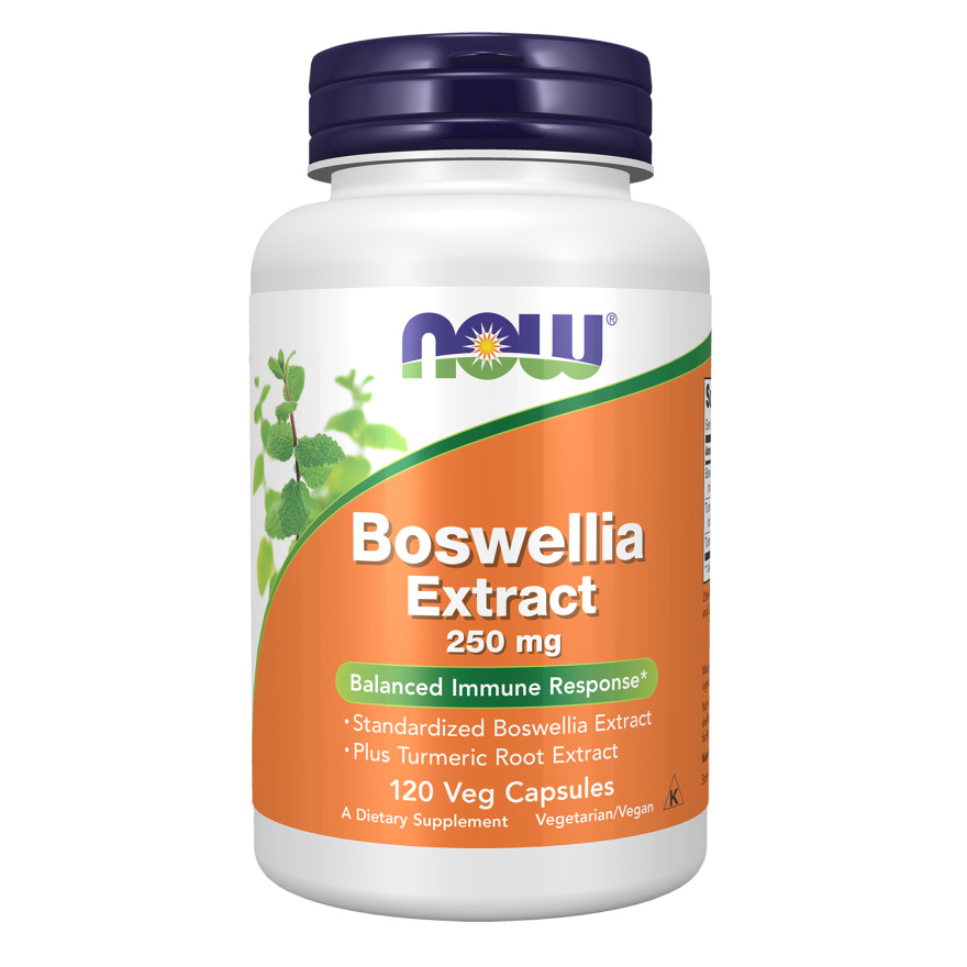 NOW Boswellia Extract 250 mg 120 Veg Capsules