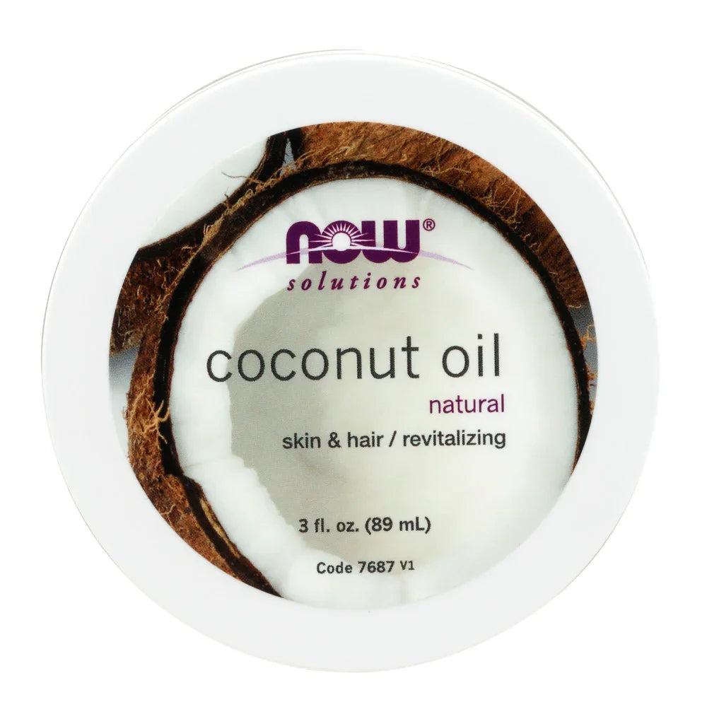 Now - Coconut Oil – Natural Hair & Skin - GOLDFARMACI