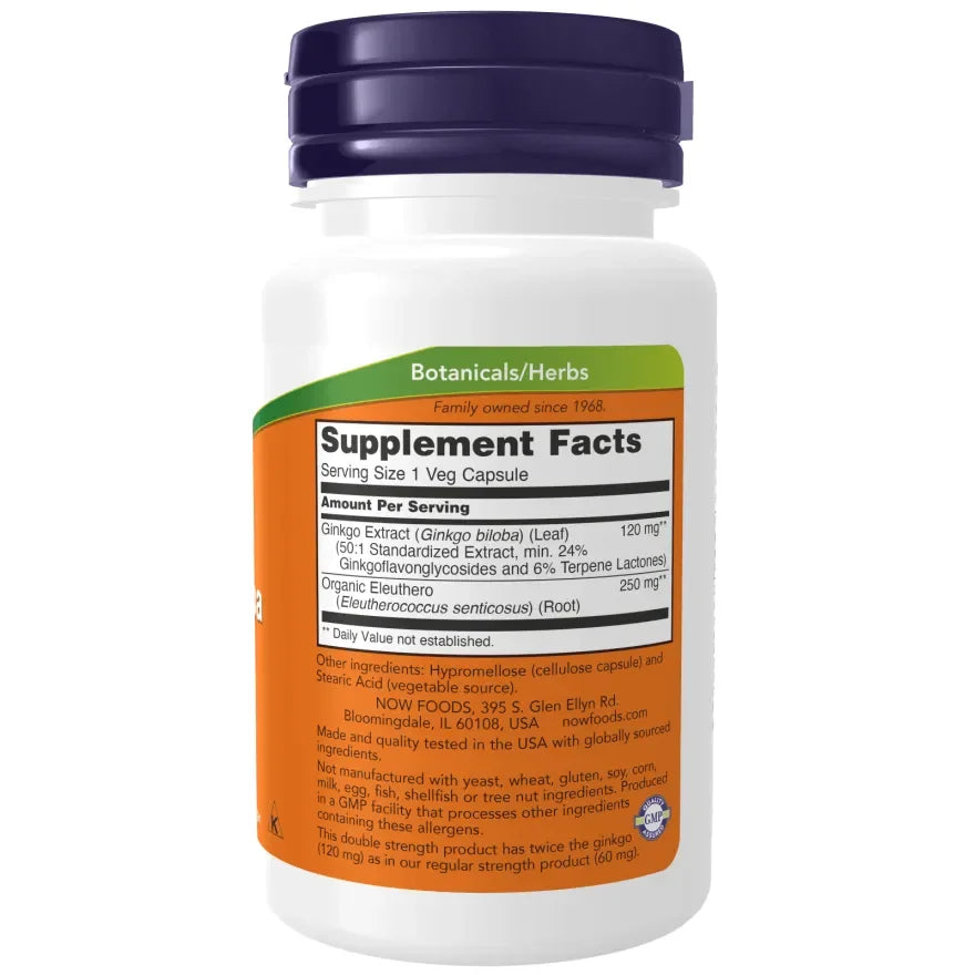 Now - Ginkgo Biloba 120 mg - GOLDFARMACI