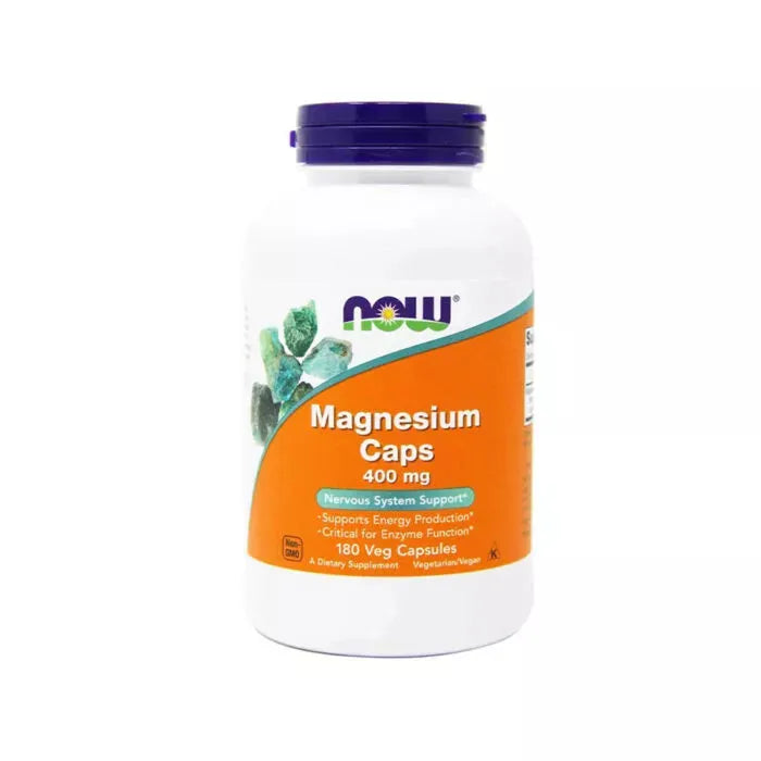 Now - Magnesium Caps 400mg - GOLDFARMACI