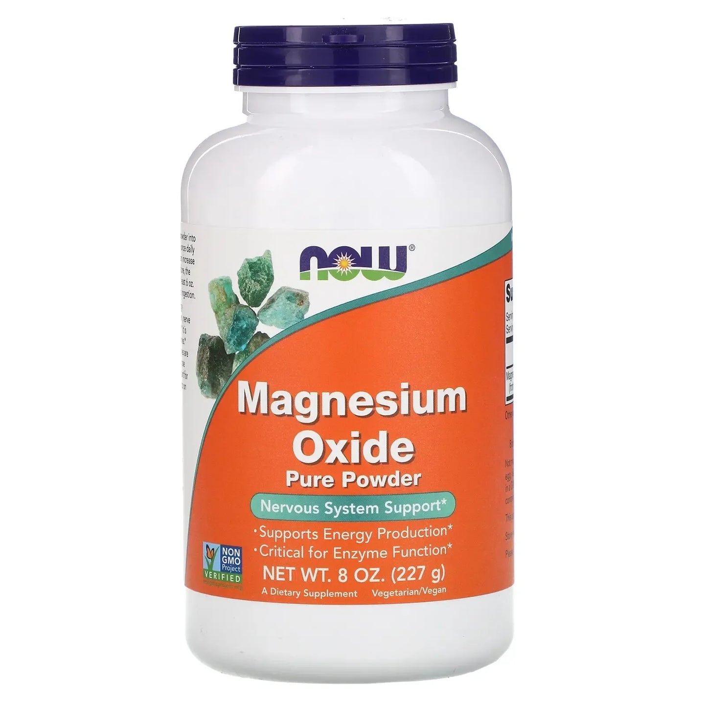 Now - Magnesium Oxide Powder - GOLDFARMACI
