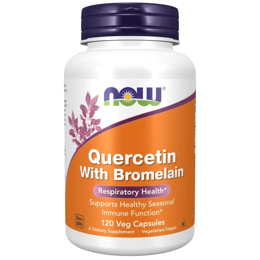 Now - Quercetin with Bromelain - GOLDFARMACI