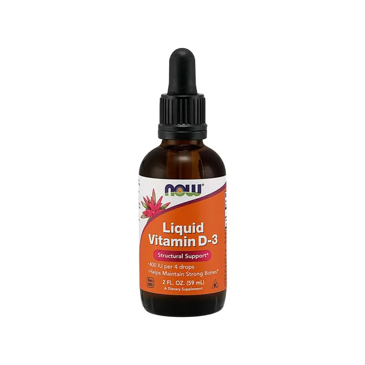 Now - Vitamin D-3 Liquid - GOLDFARMACI