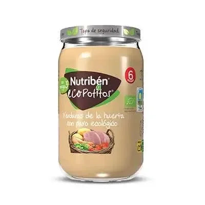 Nutribén - Ecopotitos Vegetable & Beef Delicacies Jar - GOLDFARMACI