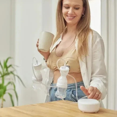 Nuvita - 3-phase double electric breast pump - Materno Smart 1288X - GOLDFARMACI