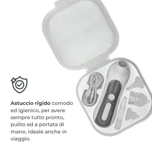 Nuvita - Electric Nasal Aspirator with Rechargeable Battery - GOLDFARMACI