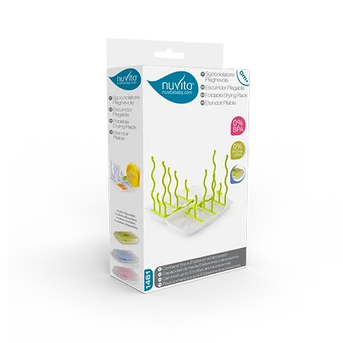 Nuvita - Portable and foldable baby bottle drainer - 1481 - GOLDFARMACI
