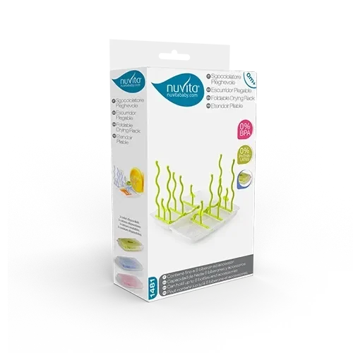 Nuvita - Portable and foldable baby bottle drainer - 1481 - GOLDFARMACI