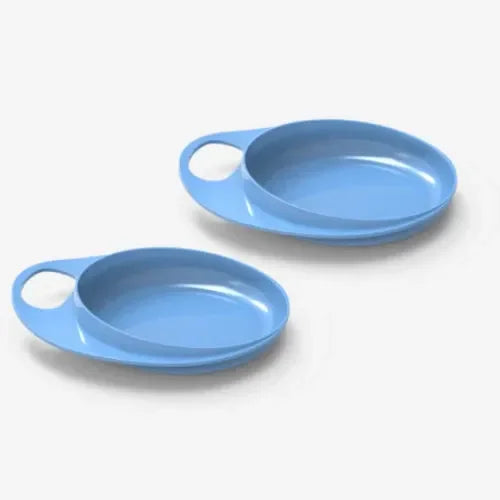 Nuvita - Set of 2 Plates 6m+ - Easy Eating 8451 - GOLDFARMACI
