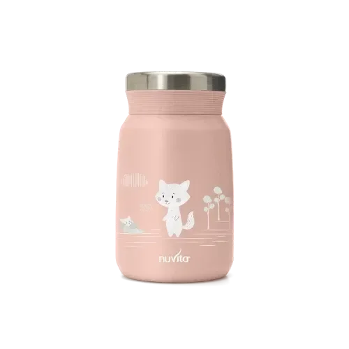 Nuvita - Stainless steel thermal container for liquid and solid food - 4472 - GOLDFARMACI