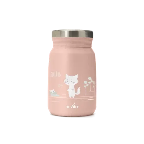 Nuvita - Stainless steel thermal container for liquid and solid food - 4472 - GOLDFARMACI