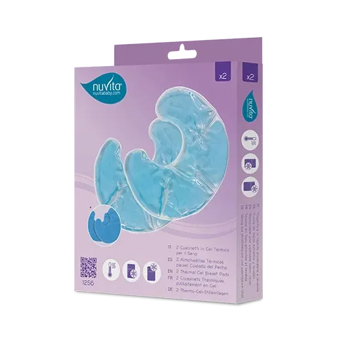 Nuvita - Thermal gel breast pads - 1256 - GOLDFARMACI