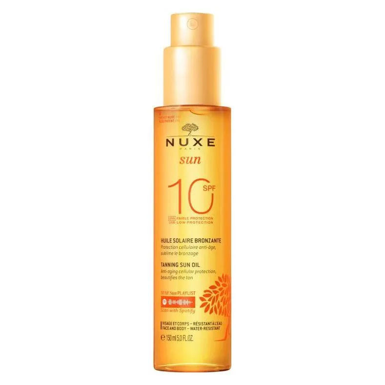 Nuxe - Tanning Sun Oil SPF10 - GOLDFARMACI