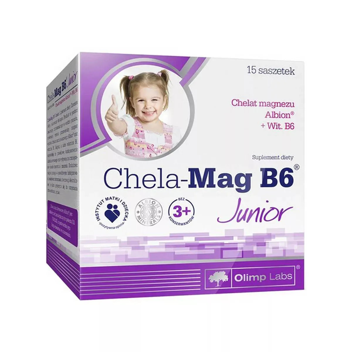 Olimp Lab - Chela- Mag B6 Junior, 15 Bustines - GOLDFARMACI