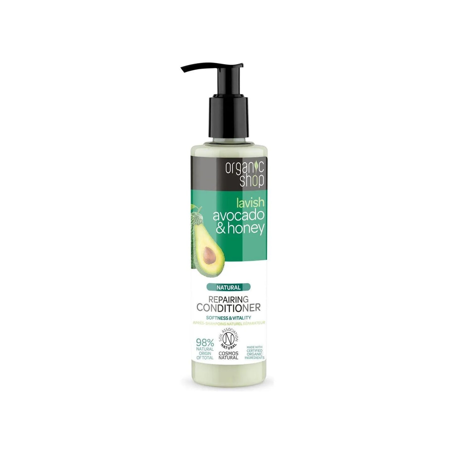 Organic Shop - Avocado & Honey Repairing Conditioner - GOLDFARMACI