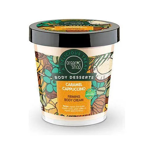 Organic Shop - Caramel Cappuccino Firming Body Cream - GOLDFARMACI
