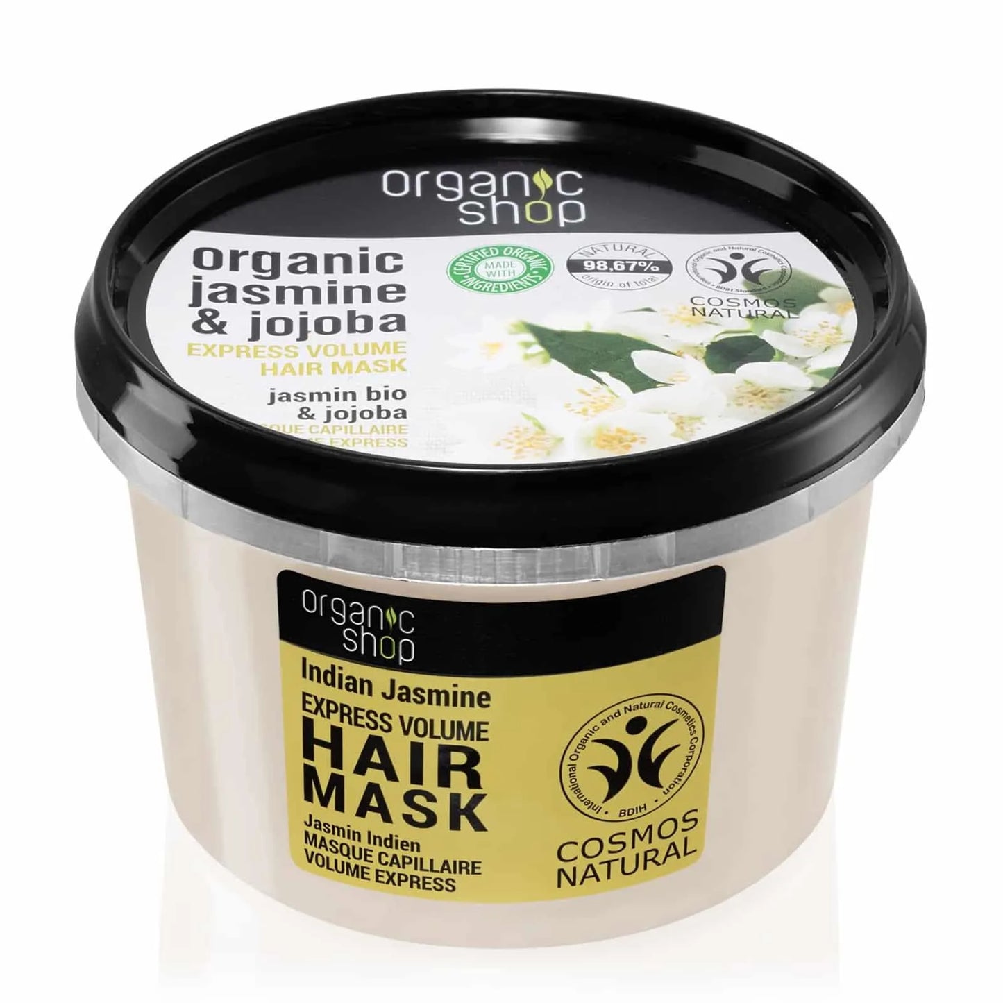 Organic Shop - Jasmine & Jojoba Hair Mask - GOLDFARMACI