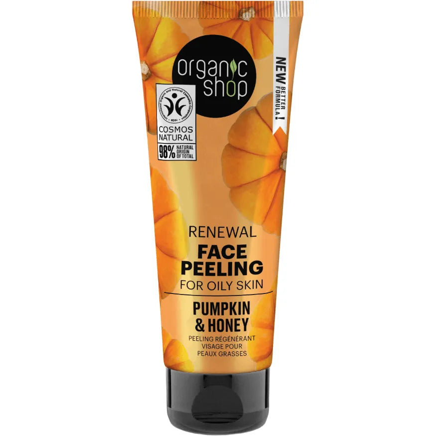 Organic Shop - Pumpkin & Honey Renewal Face Peeling - GOLDFARMACI