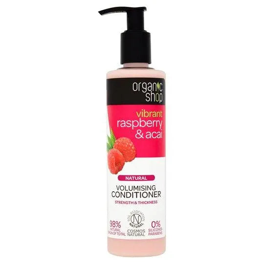 Organic Shop - Raspberry & Acai Volumising Conditioner - GOLDFARMACI