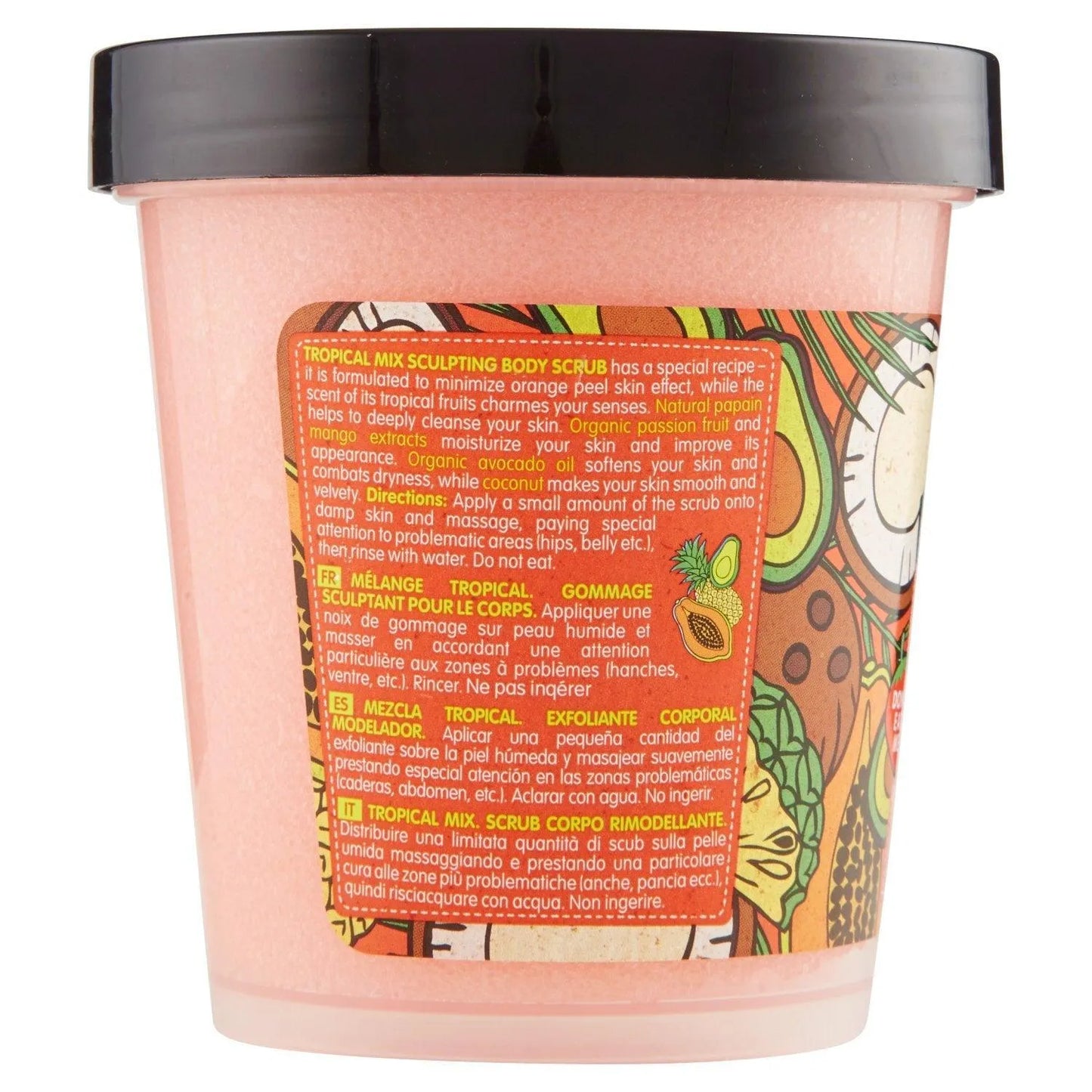 Organic Shop - Tropical Mix Sculpting Body Scrub - GOLDFARMACI