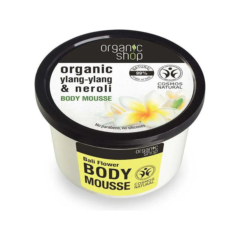 Organic Shop - Ylang-Ylang & Neroli Body Mousse - GOLDFARMACI