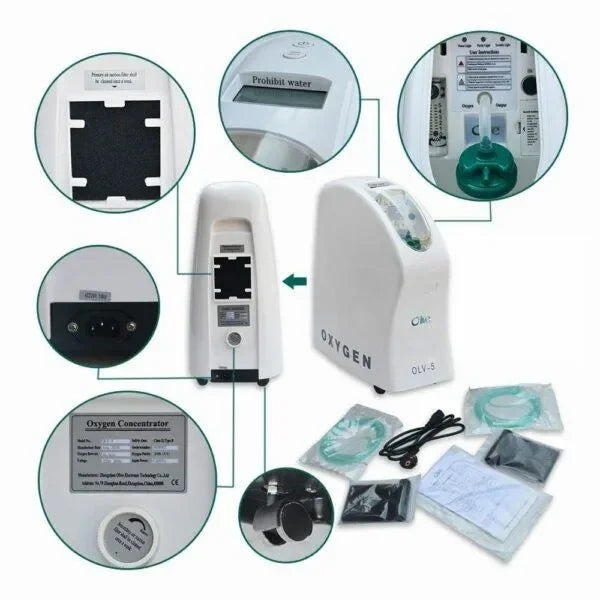 Olive - Oxygen Concentrator USED - GOLDFARMACI
