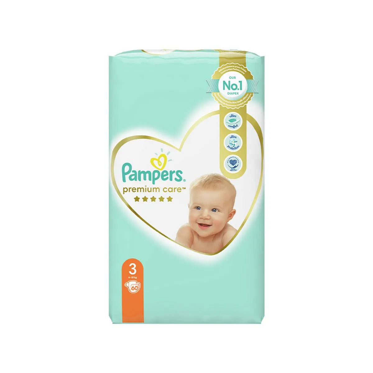 Pampers - Premium Care 3 (6-10kg) - GOLDFARMACI