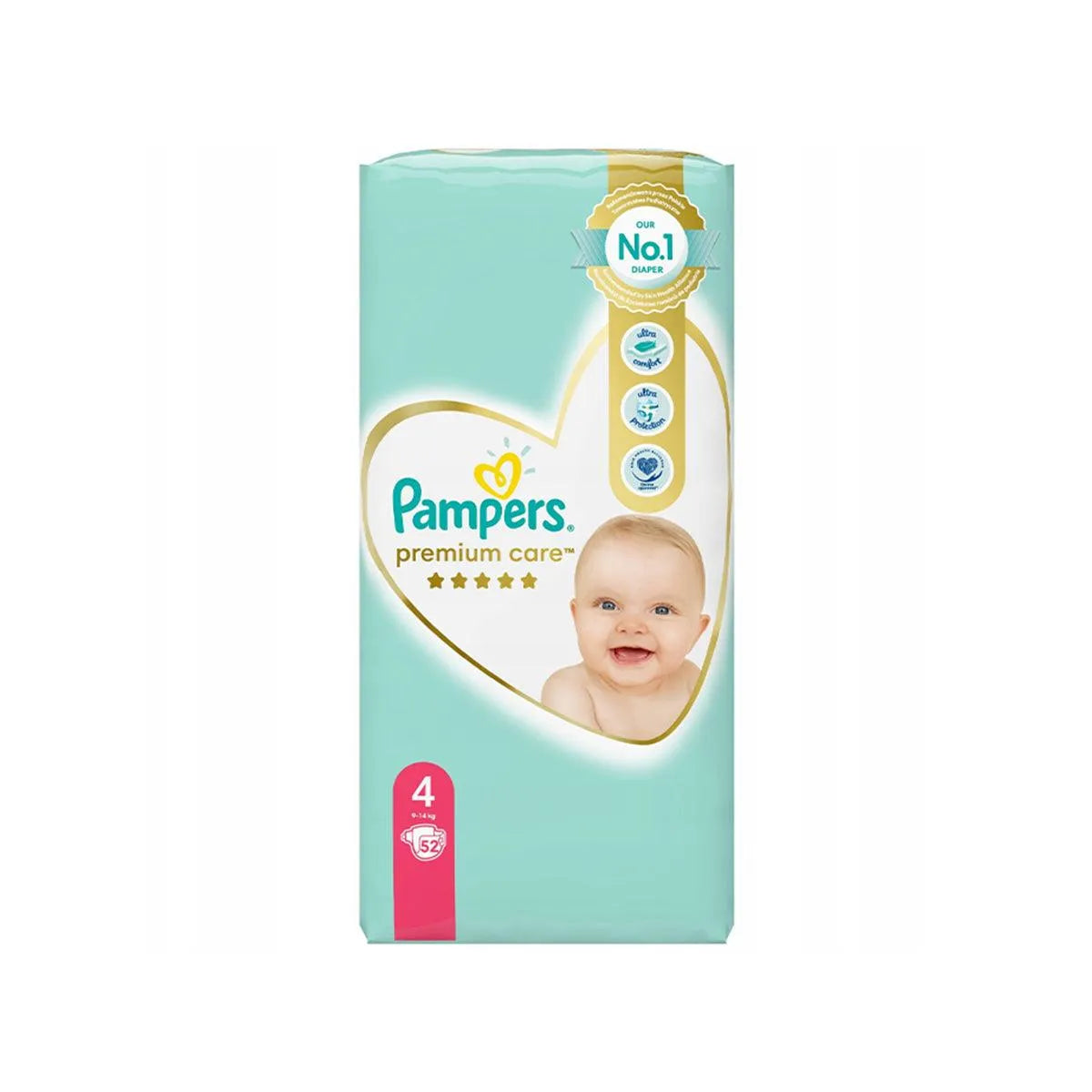 Pampers - Premium Care 4 (9-14kg) - GOLDFARMACI