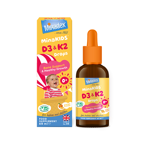 Minadex - MinaKIDS D3 & K2 Drops