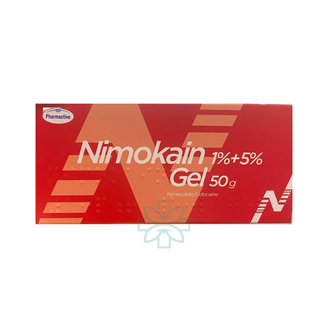 Pharmactive - Nimokain 1% + 5% Gel – 50 g