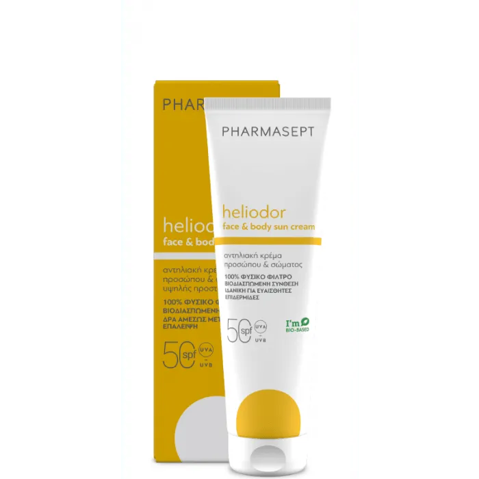 Pharmasept - Heliodor Face & Body Sun Cream SPF50 - GOLDFARMACI