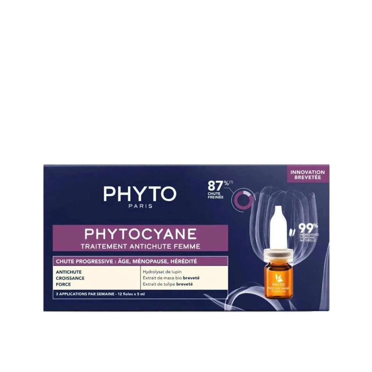 Phyto - Phytocyane Progressive Hair Loss Treatment For Women 12x5ml - GOLDFARMACI