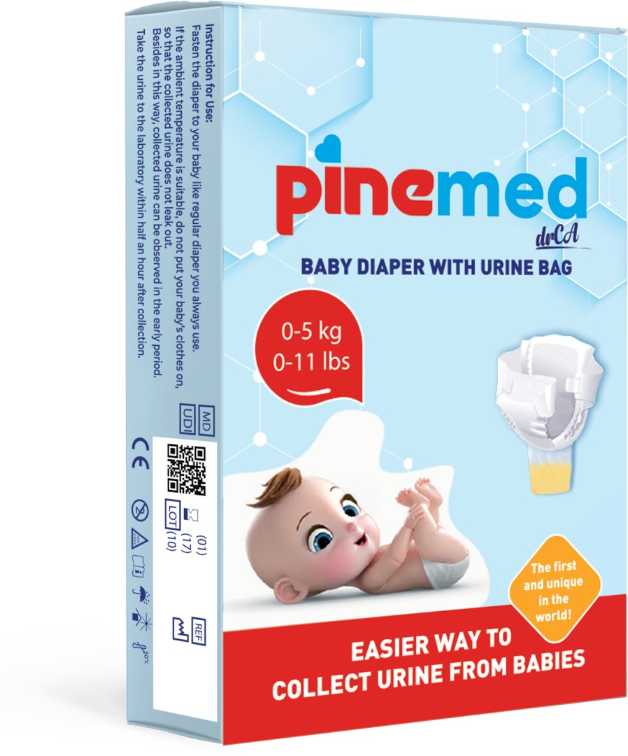 Pinemed Baby Diaper with Urine Bag 2 pcs - GoldFarmaci