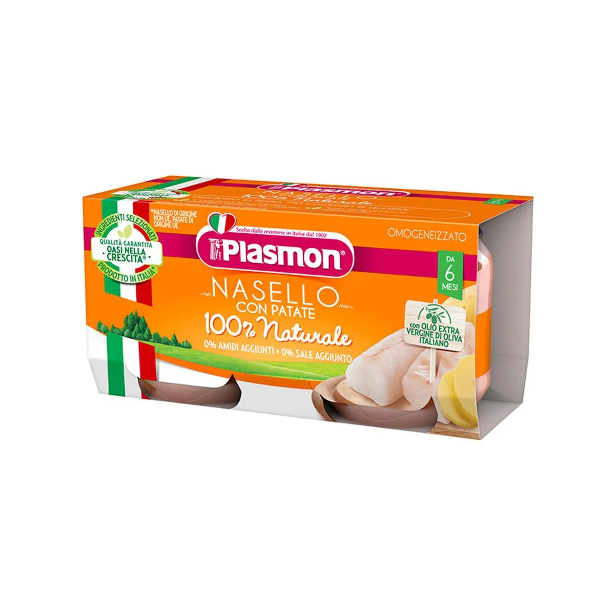 Plasmon – Hake Fish with Potatoes (6m+) - GOLDFARMACI