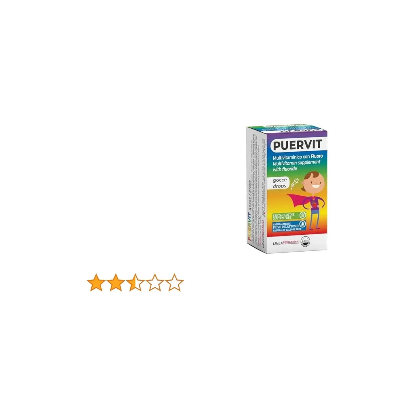 Puervit - Multivitamin Drops for children - GOLDFARMACI