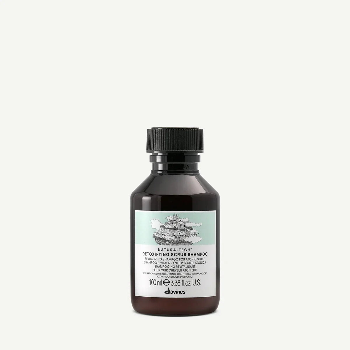 Davines - Detoxifying Scrub Shampoo - Travel Size