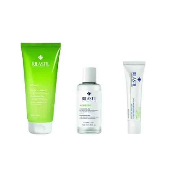 Rilastil - S.O.S Imperfections Acne-Prone Skin Routine Set - GOLDFARMACI