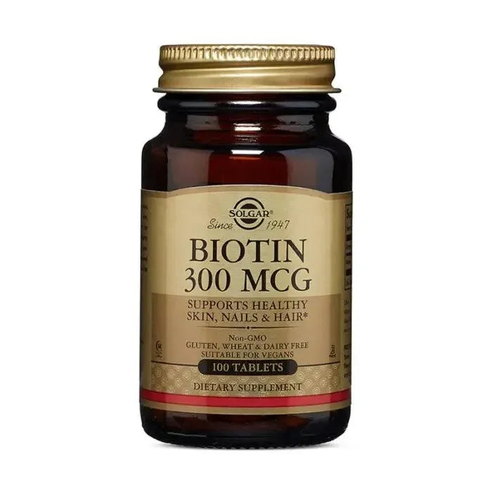 Solgar - Biotin 300 MG - GOLDFARMACI