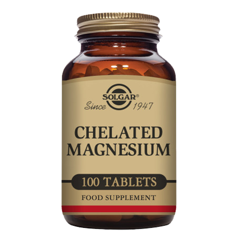 Solgar Chelated Magnesium, 100 tableta