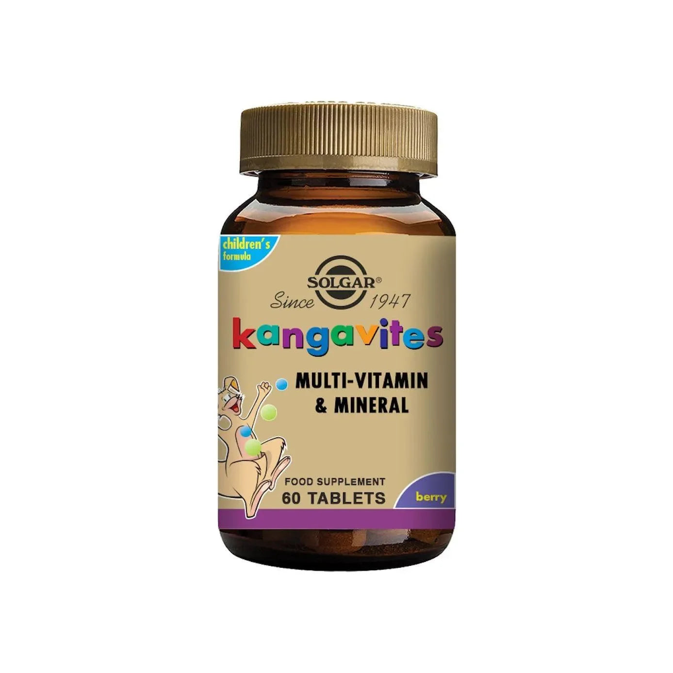 Solgar - Kangavites Tropical Chewable Tablets x 60 - GOLDFARMACI