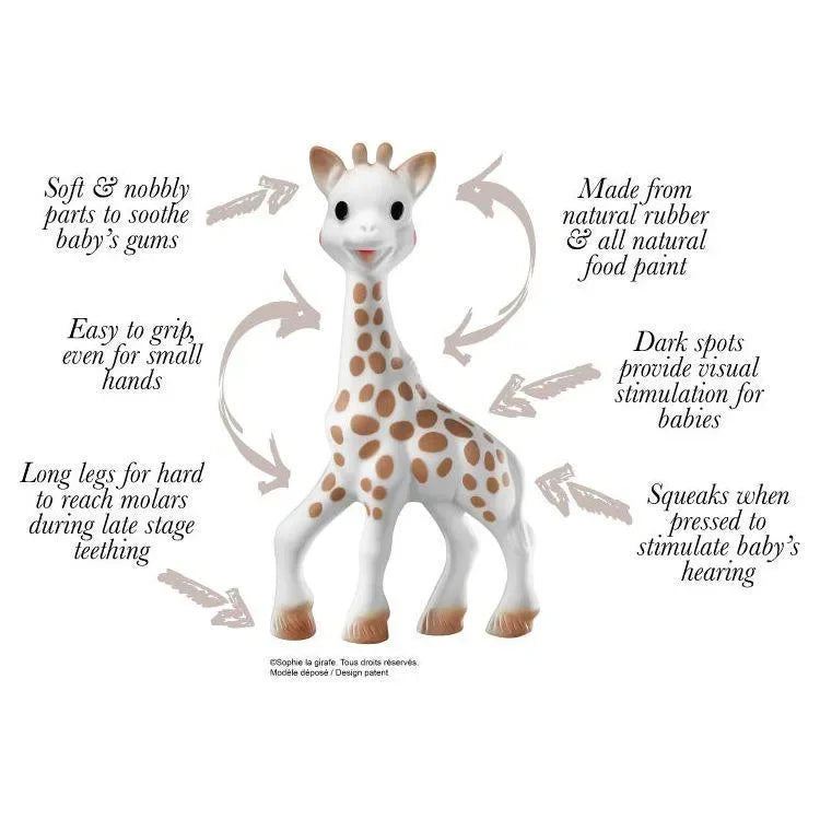 Sophie La Girafe - La Girafe Gift Box + Key Chain - GOLDFARMACI