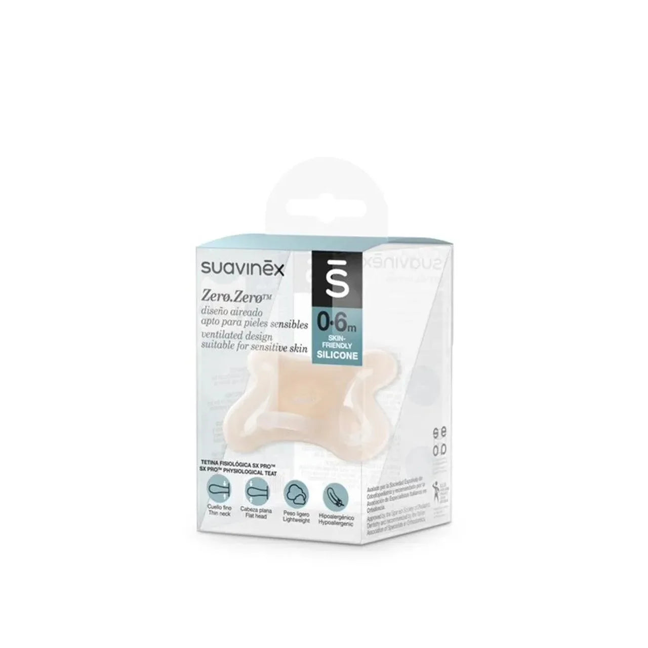 Suavinex - Zero Zero Smoothie Pacifier - GOLDFARMACI