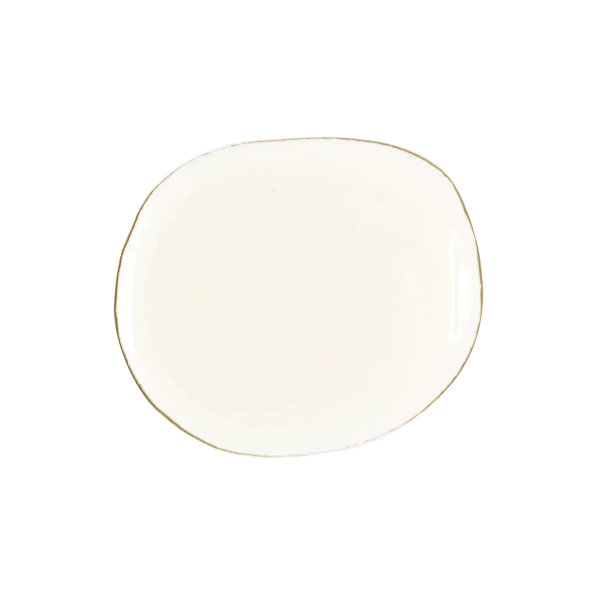 A small amount of clear Goldfarmaci organic chia seed oil on a white plate