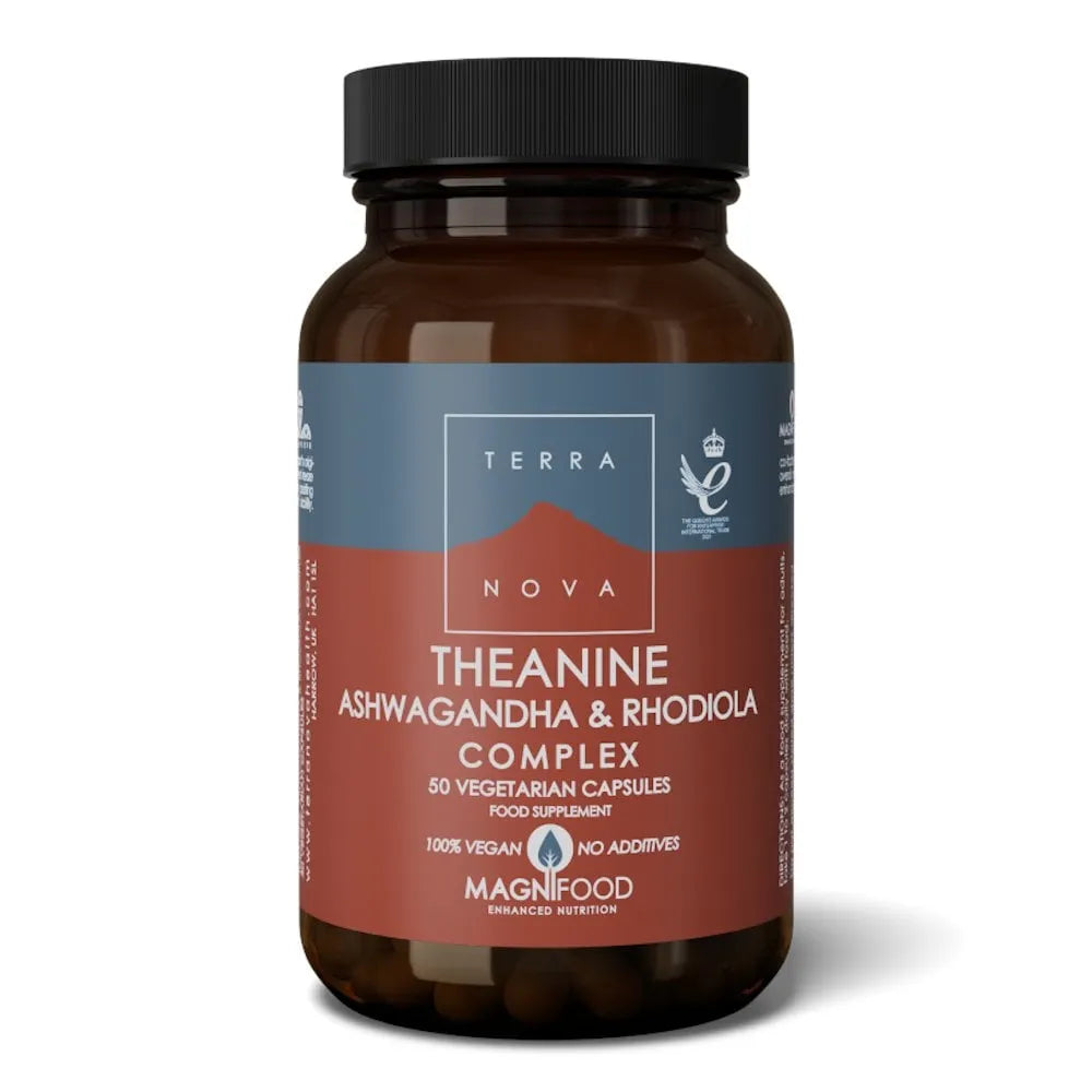 TerraNova - Theanine Ashwagandha & Rhodiola Complex - GOLDFARMACI