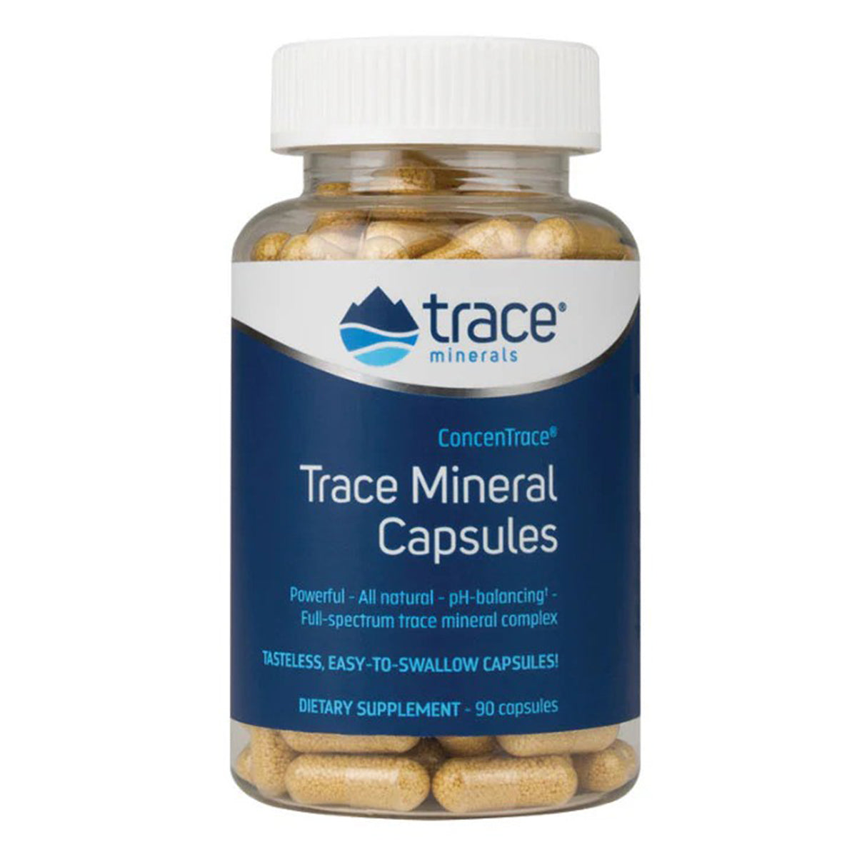 Trace Minerals - ConcenTrace Trace Mineral Capsules 90 Capsules - GOLDFARMACI