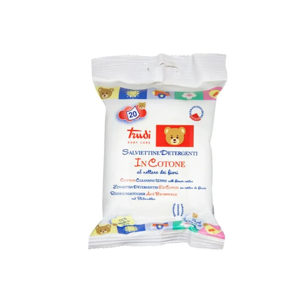 Trudi - Cotton Cleaning Wipes - GOLDFARMACI